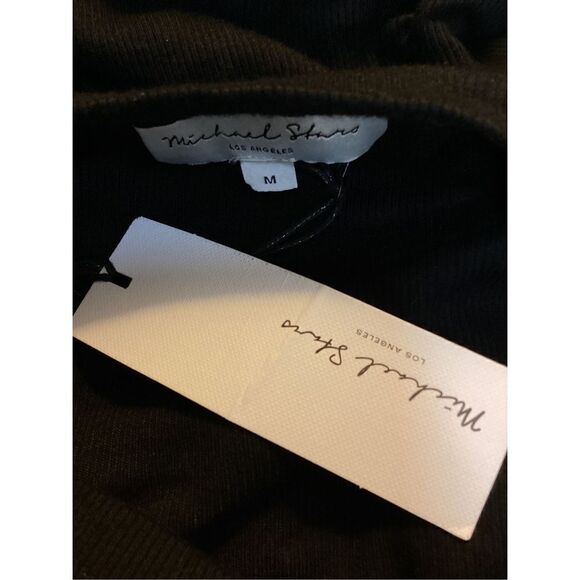 New. Michael Stars black ruched dress. 2X. Retails $129 - Picture 12 of 12